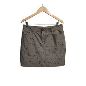 EDDIE BAUER Skort Skirt Adventurer‎ 2.0 Arrow Green Size 8